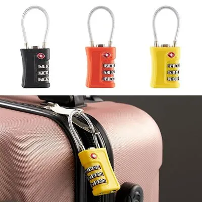 $7.15 • Buy Padlock Luggage Password Lock 3 Digit Combination Lock TSA Customs Code Lock