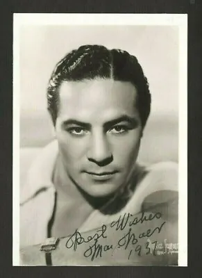 1937 Dated Still Boxing Max Baer Autographed Hq Signed Rppc Postcard Photograph • $1000