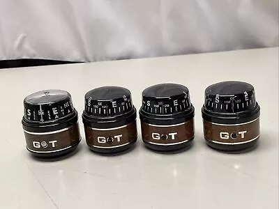 Vintage Lot Of 4 GT Compass Dashboard Boat Used • $29.95