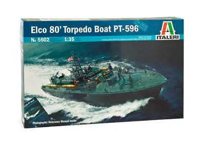 Italeri 5602 1:35 ELCO 80' Torpedo Boat PT-596 • £108