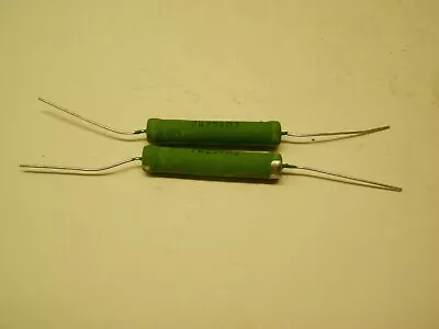 Lot Of Two (2) Precision Wire-wound Resistor 7 Watt 250 Ohm Axial Lead • $5
