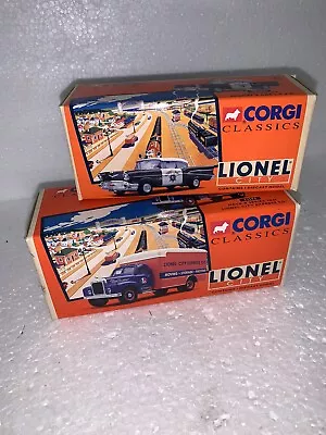 Corgi Classics 51302 Lionel Police Car Mack B Series Van 52305 New! • $29.99