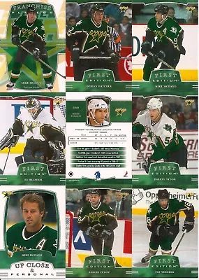 2002-03 ITG In The Game 1st Edition Dallas Stars Complete Team Set (13) • $2.72