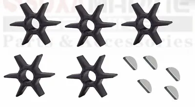 5pcs Water Pump Impeller With Key For Yamaha Mariner Outboard Motor 6CE-44352-00 • $50