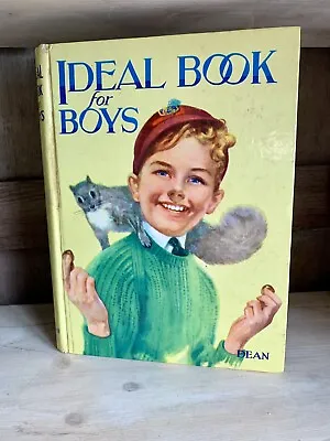 Vintage Rare Ideal Book For Boys By Dean • £10