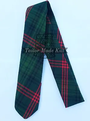 Men's Scottish Tartan Acrylic Made Neck Tie | 55+ Clan Tartan KILT TIE For Men • $16.50