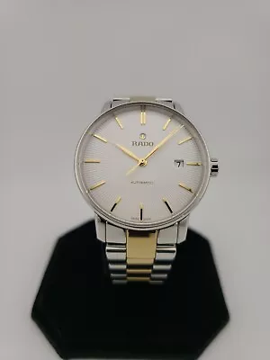 Rado Coupole Classic Men's Automatic Gold Accents Watch - R22860032 • $349.99