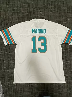 Dan Marino #13 Miami Dolphins Sewn In Replica Jersey NEW XL • $22