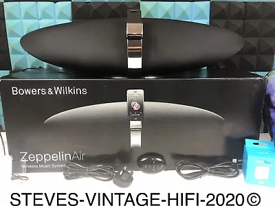 B&W Zeppelin Air Wireless Speaker Lightning Dock + ECHO FLEX ALEXA L@@K FREE P+P • £272.99