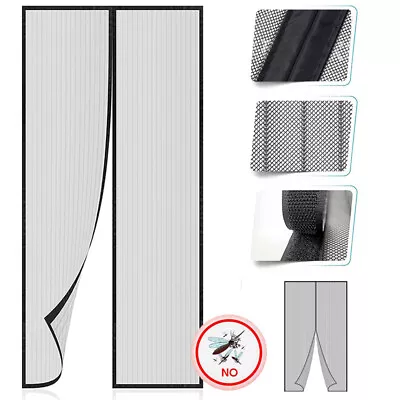 £8.51 • Buy Magnetic Door Fly Screen Magic Protection Curtain Mesh Bug Insect Mosquito Net