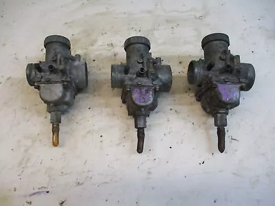 1995 Polaris XLT 600 Snowmobile Set Of 3 Mikuni 34 Mm Carburetors • $99.99