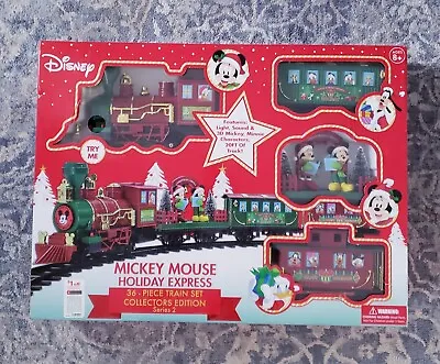Disney Mickey Mouse Holiday Express Train 36 Piece Collectors Edition Series 2 • $47.50