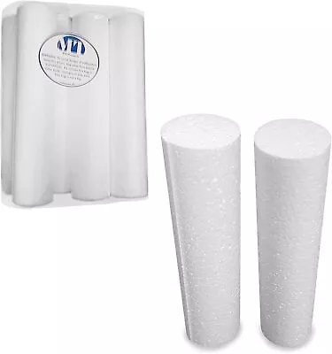 MT Products 2   X 10   White EPS Craft Foam Rod For Arts And Crafts - 8 Pieces • $26.67