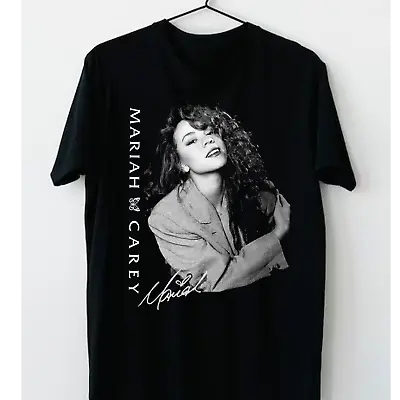 New Rare Mariah Carey Logo  Gift For Fans Men All Size T-Shirt 1NN1204 • $15.80