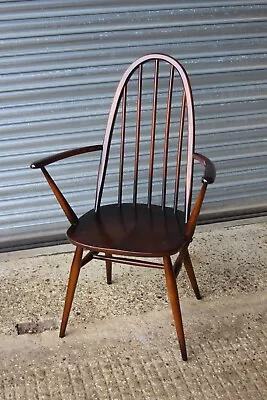 £179.99 • Buy Mid Century Retro Ercol Dining Windsor Quaker Carver Arm Chair Highback Armchair