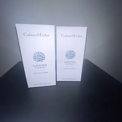 Crabtree And Evelyn La Source  Hand Therapy 100g X (2) New In The Box • £46