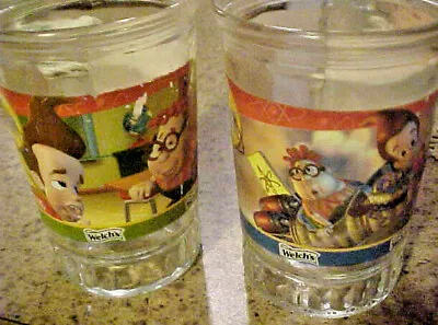 Vintage Welch's Jelly Jars (2) - Jimmy Neutron Boy Genius #2 Blast #3 Show Tell • $10