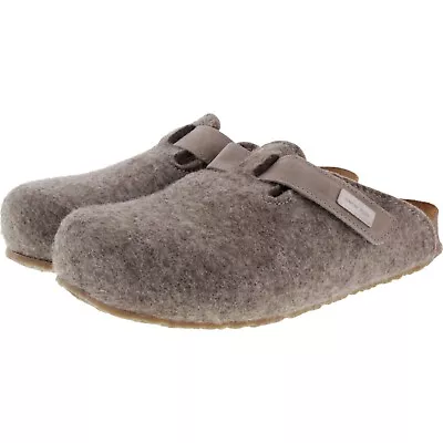 Haflinger Women's Kurt Bio Gio Wool Clog Slippers • £100.36