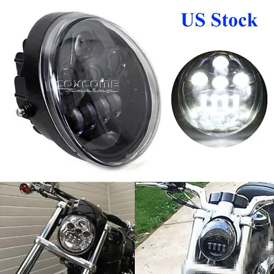 LED Headlight Projector Hi/Lo Beam For Harley V-Rod VRSC VRXSE VRSCF Street Rod • $109.99