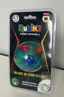 £4.99 • Buy Rubiks Fidget Spin Ball Brand New Puzzle Rubiks Cube Glow In The Dark
