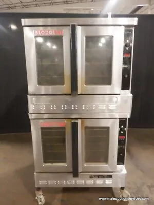 Blodgett DFB-100-3 Gas Double Stack Convection Oven With Casters • $3800
