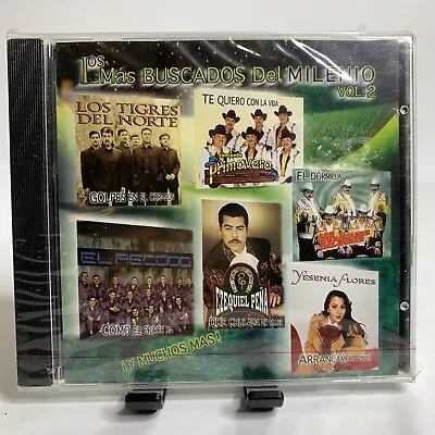 Los Mas Buscados Del Milenio Vol 2 CD Tigres Del Norte Huracanes Ezequiel New • $24.99