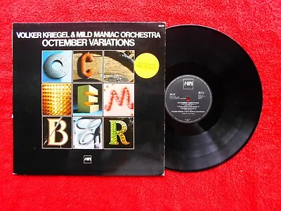 Volker Kriegel & Mild Maniac Orchestra   Octember Variations   German Pressed • $24.99