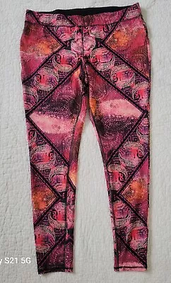 NEW Mossimo Supply Co Womens Leggings SZ/XXL Geometric Patterned NWOT • $10.95