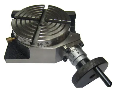 Rotary Table 4  4 Slot For Milling Machines Horizontal / Vertical RDGTOOLS NEW • £79.50