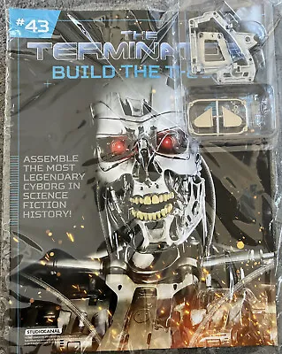 1:2 Scale Hachette Terminator Build The T-800 Endoskeleton # 43 • $53.15