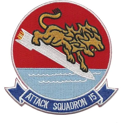 $28.99 • Buy Usn Navy Va-15 Attack Squadron 15 4.25  Embroidered   Patch
