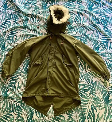 M 65 Fishtail Parka With Liner And Hood  Mens Medium U.S. Army Mod Vintag • $150