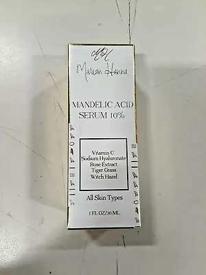 MARIAN HANNA Mandelic Acid Serum 10% Concentration | Vitamin C Serum Face. • $13.50