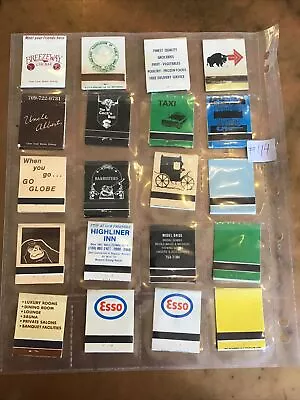 Lot Of 20 Mixed Vintage NewFoundLand NFLD NF Empty Matchbook Covers  #114 • $7.28