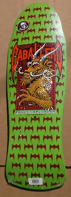 Powell Peralta Steve Caballero  Dragon & Bats Green  Reissue Skateboard Deck • $115