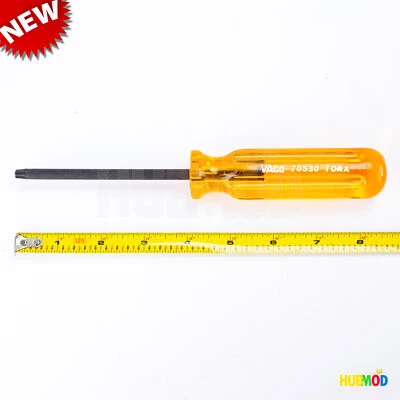 $7.89 • Buy NEW Vintage VACO 70530 Torx Screwdriver T30 Tip W/ 4  Long Blade Made In The USA