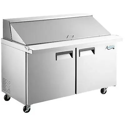 60  2 Door Mega Top Refrigerated Sandwich Prep Table • $2728.95