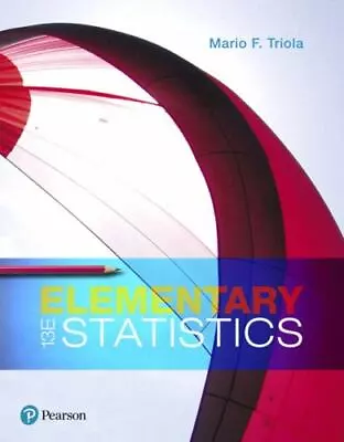 Elementary Statistics Books A La Carte Ed.+ MyStatLab W/Pearson ETex-IN PLASTIC • $159.99