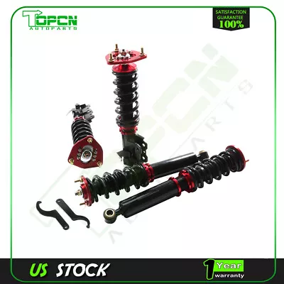 Coilovers Suspension Adj Height Shocks Absorbers For 1989-1994 Nissan 240SX S13 • $217.13