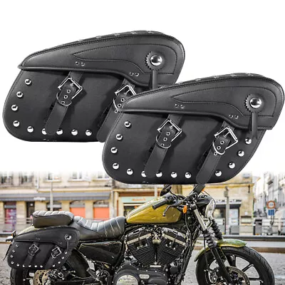 Motorcycle Saddlebag  For Suzuki Boulevard M109R M50 M90 M95 C109R C50 C90 S40 • $119.99