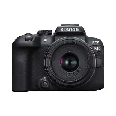 Canon EOS R10 With RF-S 18-45mm IS STM Lens • $1699