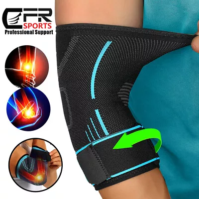 £14.79 • Buy Tennis/Golfers Elbow Support Brace Strap Compression For Arthritis Pain Band CFR