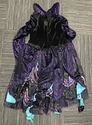 The Little Mermaid Women’s Ursula Halloween Costume (sz L 12/14) • $10