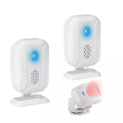 Wireless Infrared Sensing Doorbell Motion Sensor 2 Alarm+1 Sensor Strong Signal • $27.89