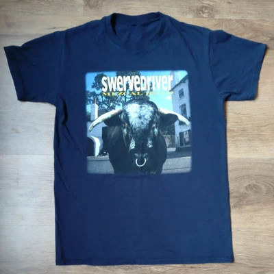 £12.95 • Buy Swervedriver  Mezcal Head T-shirt Mens Blue Medium Shoegaze MBV