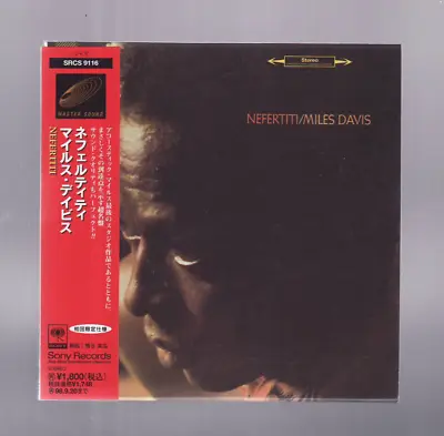 (CD) MILES DAVIS - Nefertiti / Japan / Mini LP Cover W/ OBI • $14.99