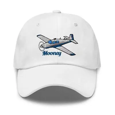 Mooney M20 / M20J Embroidered Classic Cap (AIRDFFM20J-BTR1) - Add Your N# • $54.95