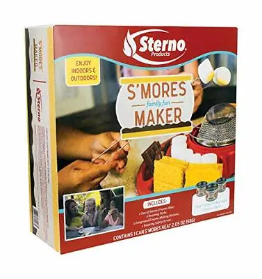 S'Mores Maker Red Campfire Kit Indoor / Outdoor Dishwasher Safe Family Fun • $30.44