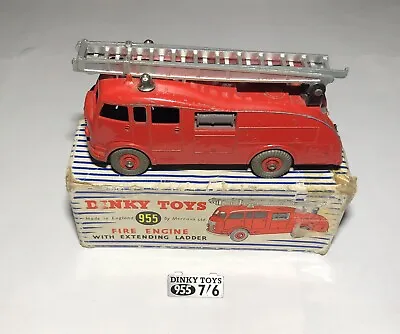 £14.99 • Buy Dinky Metal Price Ticket 955 Fire Engine, Possibly Unused (EXCLUDES MODEL & BOX)