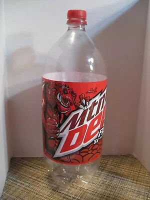 Mountain Dew Code Red 2 Liter Bottle / New Graphic Label 2022 • $5.86
